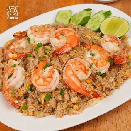 ເຂົ້າຜັດກຸ້ງ(ຈານໃຫຍ່)