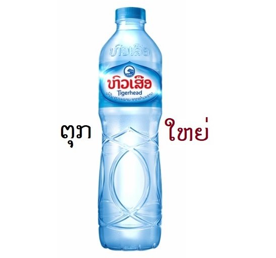 ນ້ຳດື່ມຕຸກ(ໃຫຍ່)